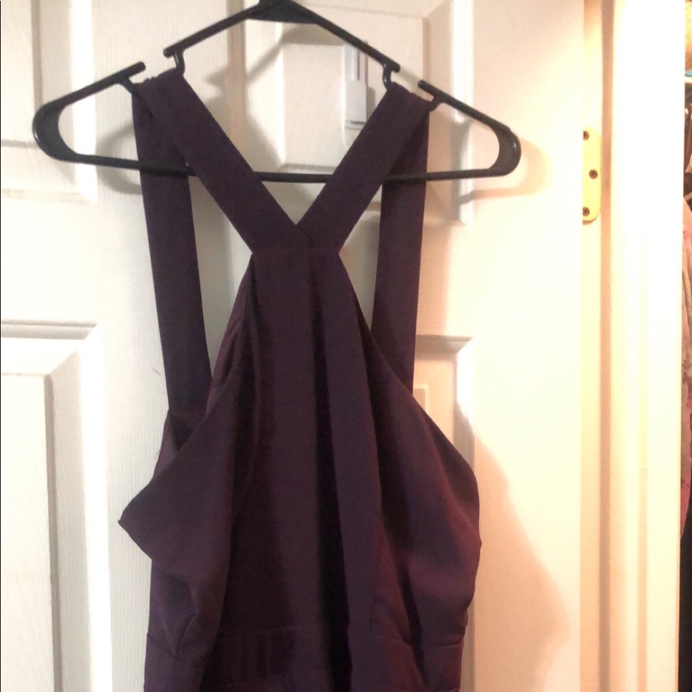 Purple dress